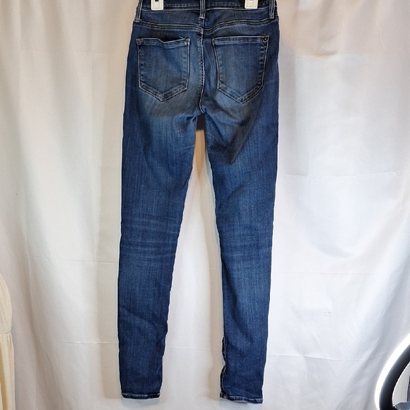 Mavi Gold Jeans Blue Skinny Fit Denim with Tapered Leg - Picture 5 of 7
